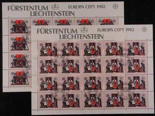 Liechtenstein, MiNr. 791-792 KB, gestempelt - 690640