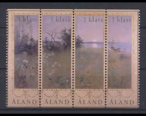 Aland, MiNr. 219-222 ZD, postfrisch - 693423