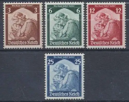 Deutsches Reich, MiNr. 565-568, postfrisch - 604001