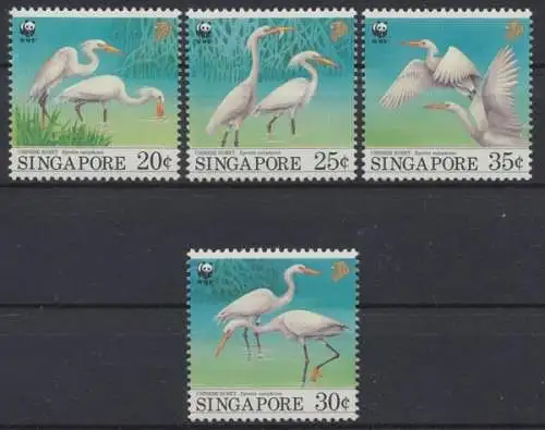 Singapur, MiNr. 705-708, postfrisch - 604644