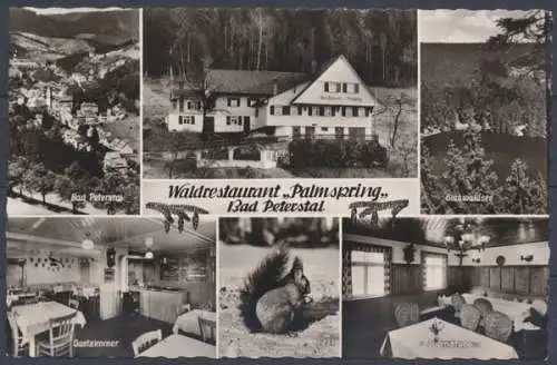 Bad Peterstal, Waldrestaurant "Palmspring" Bes. Josef Erdrich - 412236