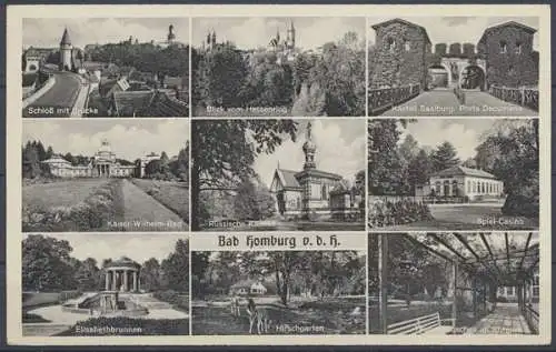 Bad Homburg, 9 Ortsansichten - 412386