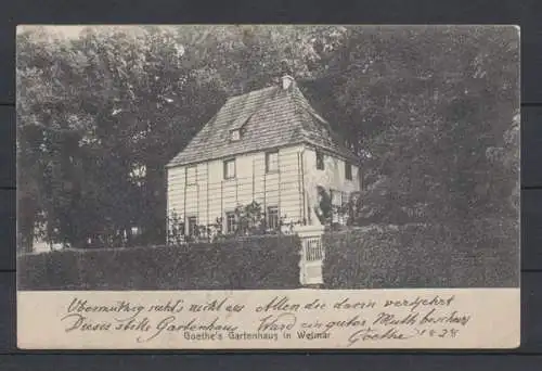 Weimar, Goethes Gartenhaus - 402508