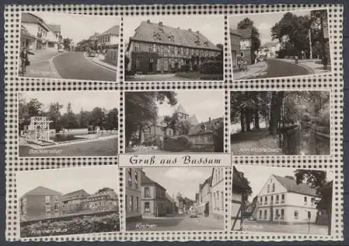 Bassum bei Bremen, 9 Bilderkarte - 412443