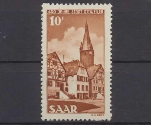 Saarland, MiNr. 296, postfrisch - 605911