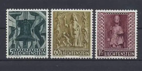 Liechtenstein, MiNr. 386-388, postfrisch - 693948