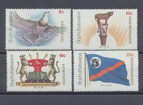 Bophuthatswana, MiNr. 18-21, postfrisch - 63515