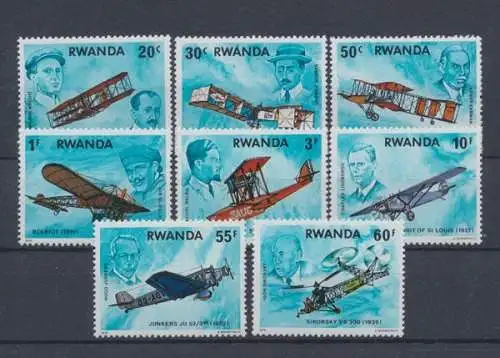 Ruanda, MiNr. 952-959, postfrisch - 62936