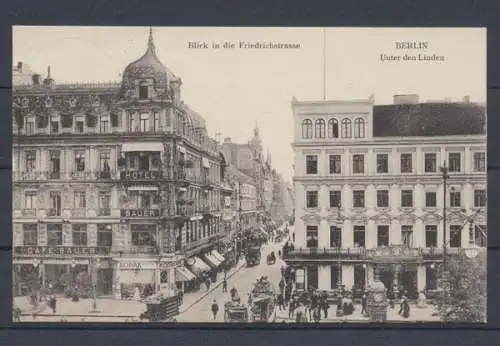 Berlin, Blick in die Friedrichstrasse und Unter den Linden - 402560