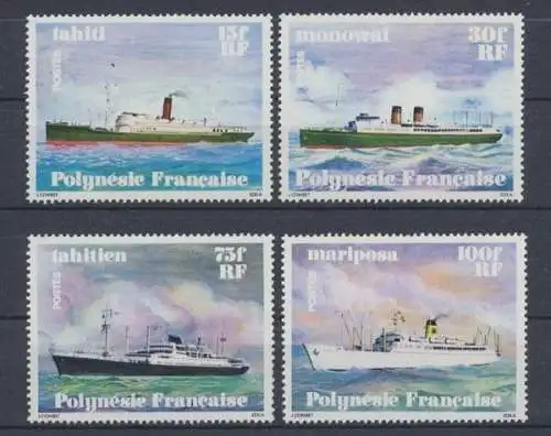 Französische - Polynesien, MiNr. 268-271, postfrisch - 690442