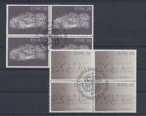 Irland, MiNr. 508-509 Viererblock, gestempelt - 63283