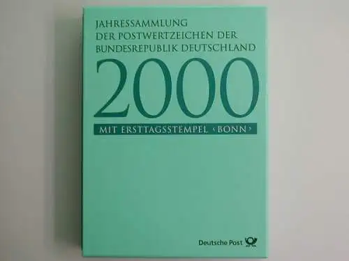 Deutschland (BRD), Jahressammlung 2000, gestempelt - 200492