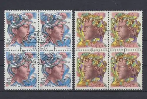 Schweiz, Michel Nr. 1315-1316 (4), gestempelt - 63754