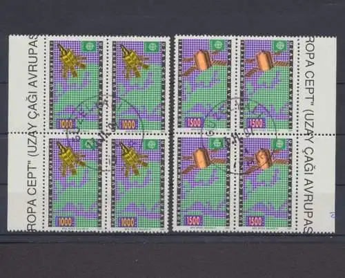 Türkei, Michel Nr. 2921-2922 (4), gestempelt - 63855