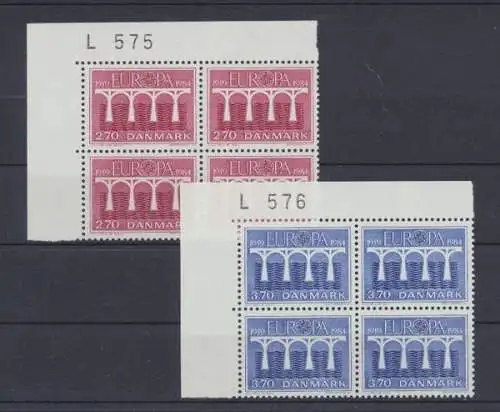 Dänemark, Michel Nr. 806-807 (4), postfrisch - 63685