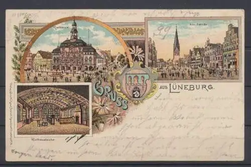 Lüneburg, Rathaus, Rathauslaube, am Sande - 402873