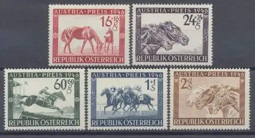 Österreich, MiNr. 785-789, postfrisch - 692700