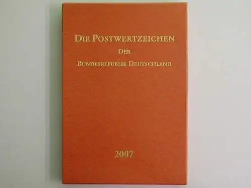 Deutschland (BRD), Jahrbuch 2007, postfrisch - 200477