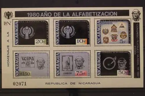 Nicaragua, MiNr. Block 124, postfrisch - 691541