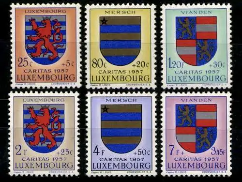 Luxemburg, MiNr. 575-580, postfrisch - 608864