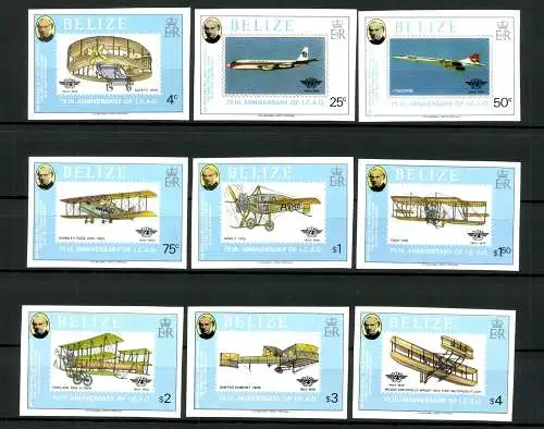 Belize, MiNr. 420-428 B, postfrisch - 691405