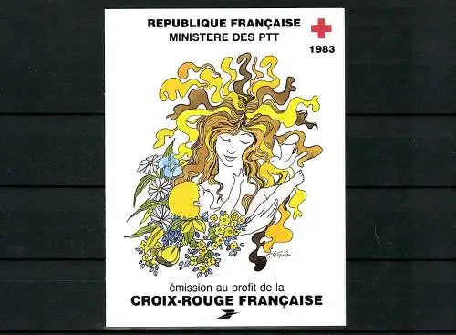 Frankreich, MiNr. 2420-2421 MH, postfrisch - 691735