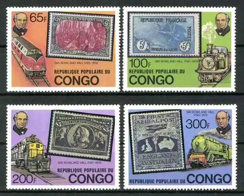 Kongo-Brazzaville, MiNr. 680-683, postfrisch - 691470