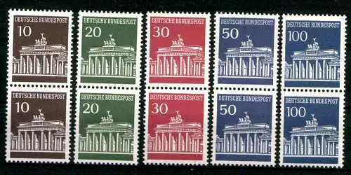 Deutschland (BRD), MiNr. 506-510 w R, postfrisch - 608047