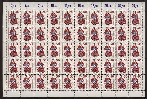 Deutschland (BRD), MiNr. 831, 50er Bogen, postfrisch - 607410M