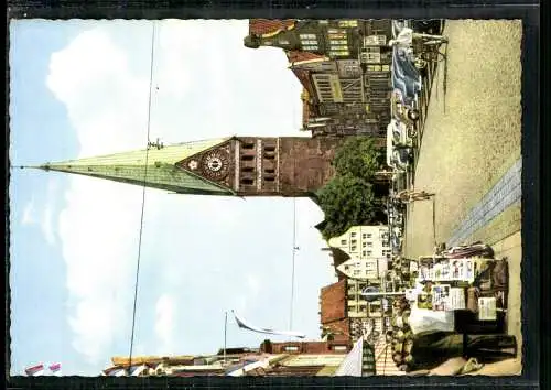 Lüneburg, Am Sande mit Blick auf Johanniskirche - 413192