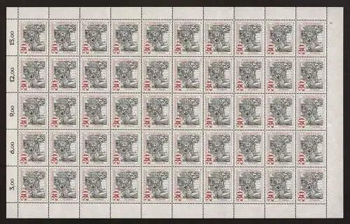 Deutschland (BRD), MiNr. 669, 50er Bogen, FN 2, postfrisch - 606857M