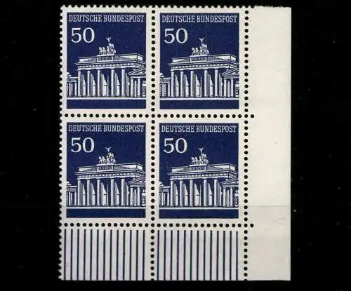 Deutschland (BRD), MiNr. 509, VB, Ecke rechts unten, postfrisch - 609069