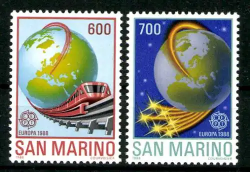 San Marino, MiNr. 1380-1381, postfrisch - 608596