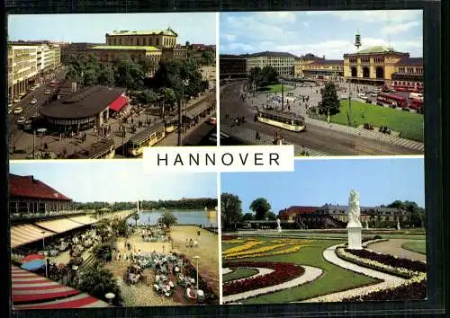 Hannover, 4 Bilderkarte - 413225