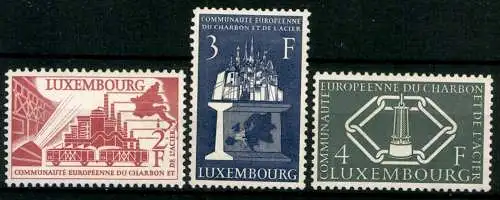 Luxemburg, MiNr. 552-554, postfrisch - 692528