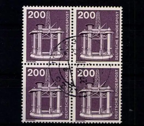 Deutschland (BRD), MiNr. 858, Viererblock, gestempelt - 611514