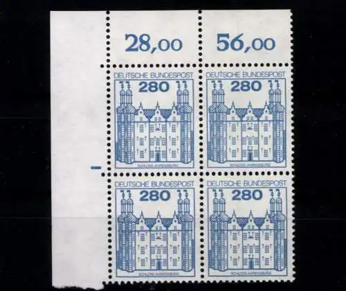 Deutschland (BRD), MiNr. 1142 A I, VB, Ecke li. oben, postfrisch - 611595