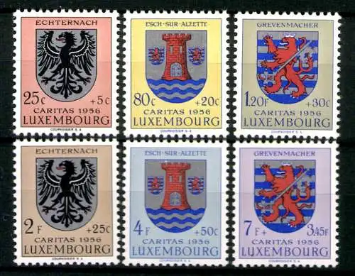 Luxemburg, MiNr. 561-566, postfrisch - 692533