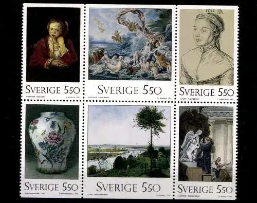 Schweden, MiNr. 1732-1737, postfrisch - 609226