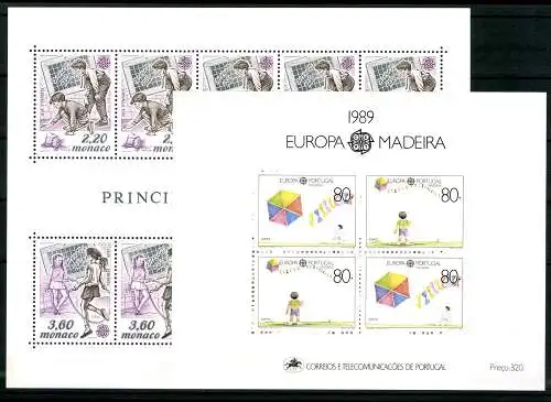 Europa Union (CEPT), Jahrgang 1989, 35 Länder, postfrisch/MNH - 608111