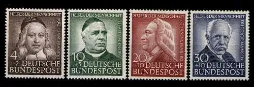 Deutschland (BRD), MiNr. 173-176, postfrisch, BPP Signatur - 608700