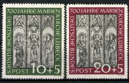 Deutschland (BRD), MiNr. 139-140, postfrisch - 608033