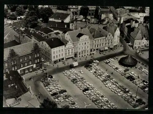 Stralsund, Blick auf den Leninplatz - 413924