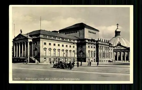 Berlin, Staatsoper unter den Linden und Hedwigskirche - 413599