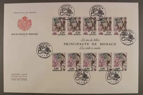 Monaco, MiNr. Block 44, FDC - 613036M