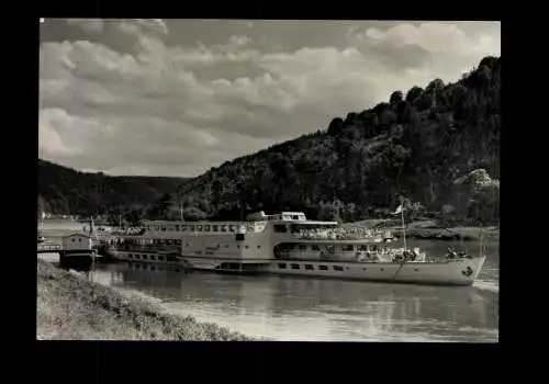 Dresden, Raddampfer Schmilka, Weiße Flotte - 414442