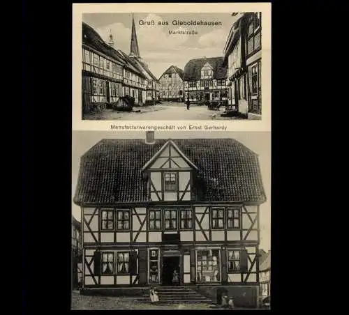 Gieboldehausen, Lkr. Göttingen, Markstraße, Textilwarengeschäft - 414816