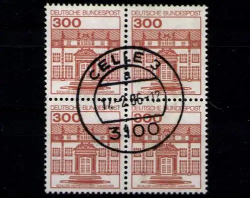 Deutschland (BRD), MiNr. 1143 A I, 4er Block, gestempelt - 611583