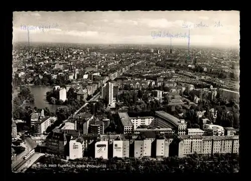 Berlin,Blick vom Funkturm nach Zooviertel - 414550