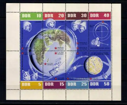 DDR, MiNr. 926-933 KB, re. Rand nicht durchgezähnt, postfrisch - 611771